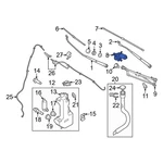 Ford TRANSIT-150 2015-2019 EK4Z17508A Wiper Motor. Fixed Price $123.80.