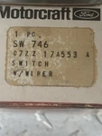 C7ZZ-17A553-A Nos Mustang Wiper Switch. Fixed Price $135.00.