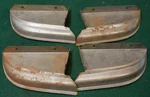 Original Upper Grille Moudings Right & Left Ford 1949 1950 1951. Fixed Price $34.99.