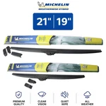 Michelin Weatherwise Hybrid 21"/19" Wiper Blade Set 2-PC For Nissan 200SX 96-98. Fixed Price $19.95.
