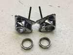 1955-59 Chevy Gmc Truck Windshield Wiper Bezels Original Pair 88826. Fixed Price $25.00.