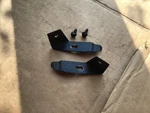 Corvette 68-72 Windshield Wiper Door Hinge To Firewall Brackets Lh/rh Genuine Gm. Fixed Price $99.95.