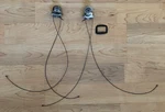 1955 1956 Packard-set-chrome Wiper Pivot Posts & CABLES-469480 88846-1 88845-1. Fixed Price $19.97.