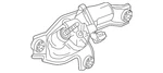 Genuine Mazda Wiper Motor BHS267450. Fixed Price $126.90.