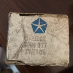 PN3004177 2 Speed Chrome Rocker Wiper Switch. Fixed Price $250.00.