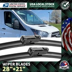 New Windshield Wiper Blades 28"21" Replacement Fit Ford TRANSIT-350 15-21. Fixed Price $16.99.