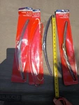 Nos Trico 16 Wiper Blades Unipart GWB258 Made England Stainless Polished. Fixed Price $78.00.
