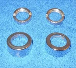 1964 1965 Mustang Fastback Convertible Gt Shelby Orig Wiper Arm Cowl Trim Bezels. Fixed Price $99.00.