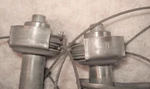Wiper Arm Transmitter, Original Pair, 57 Chevy. Fixed Price $157.00.
