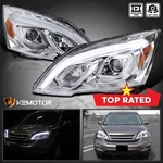 Clear Fits 2007-2011 Honda Crv Cr-v Led Strip Projector Headlights Left+right. Fixed Price $309.38.