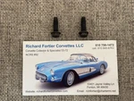 1965-67 Corvette Side Exhaust Shield To Inner Skirt Mounting Bkt Screw SKU#1146. Fixed Price $20.00.