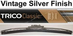 Classic Wiper Blade 11" Antique Vintage Styling Silver Finish Trico 33-111. Fixed Price $15.96.