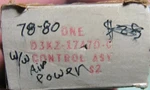 Nos Ford D3KZ-17470-C Windshield Wiper Cont. Valve 1978-80 Freightliner Sterling. Fixed Price $145.00.
