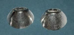 1953 1954 1955 1956 1957 Corvette Wiper Transmission Chrome Spacers Bezels, Nuts. Fixed Price $39.99.