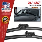24" & Pair Windshield Wiper Blades Oem Quality Bracketless For Mercedes-benz. Fixed Price $20.99.