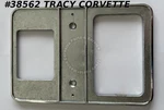 1956-1962 Corvette Shifter Console Plate Ash Tray Holder Chrome Bezel 3728940. Fixed Price $99.00.