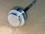 Corvette C4 Coolant Overflow Expansion Reservoir Bottle Tank Cap Chrome 84-96. Fixed Price $15.00.