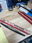 Vintage Nos Trico Model Tau 11" Wiper Blade Flat Windshields. Fixed Price $35.00.