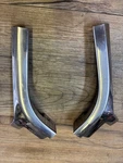 1964 65 Dart Valiant 2 Door Body Mopar Used Front Windshield Molding Corners. Fixed Price $135.00.