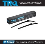 Trq Windshield Wiper Blades 18 & 26 Inch Silicone Coated Water Repellent. Fixed Price $45.95.