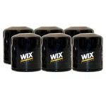 Wix Set 6 Engine Motor Oil Filters Chrysler Dodge Gm Saab Ford Lr Saturn. Fixed Price $57.95.