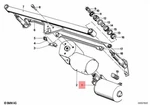 Genuine Bmw E12 518I 520 525 528I 530I 535I Sedan Wiper Motor 61611367808. Fixed Price $391.89.